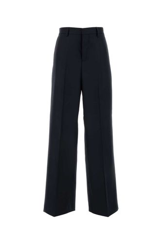 Midnight Blue Wool Pant - Ami Alexandre Mattiussi - Modalova