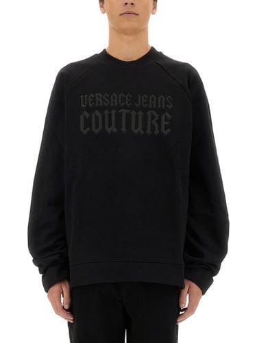 Sweatshirt With Logo - Versace Jeans Couture - Modalova