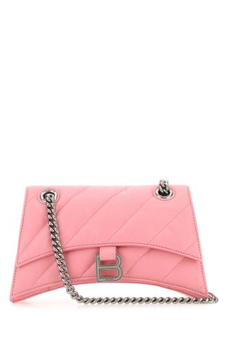 Pink Leather Crush S Shoulder Bag - Balenciaga - Modalova