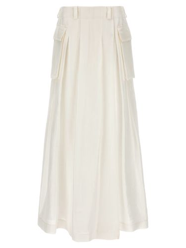 Semi-sheer Maxi Skirt - Alberta Ferretti - Modalova