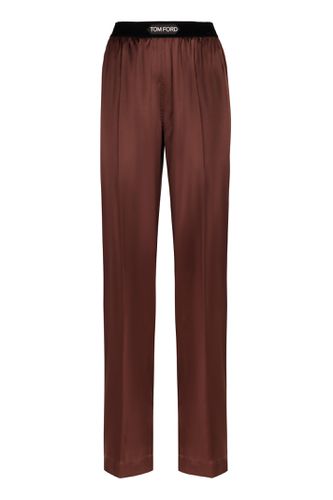 Tom Ford Silk Trousers - Tom Ford - Modalova