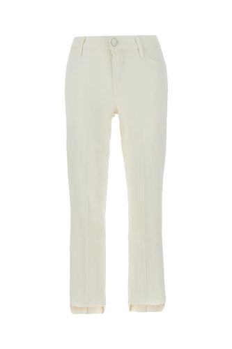 Frame Cream Stretch Denim Jeans - Frame - Modalova