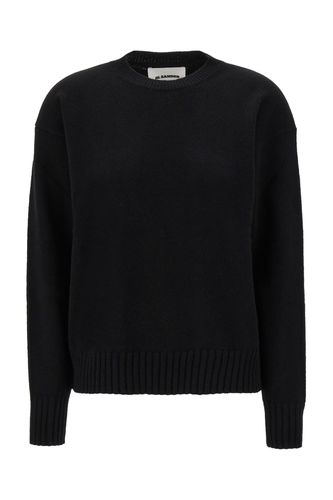 Black Cashmere Oversize Sweater - Jil Sander - Modalova