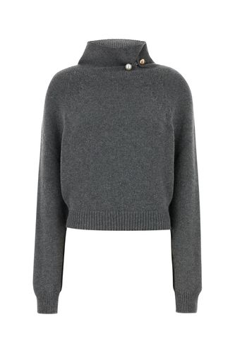 Grey Wool Blend Sweater - Philosophy di Lorenzo Serafini - Modalova