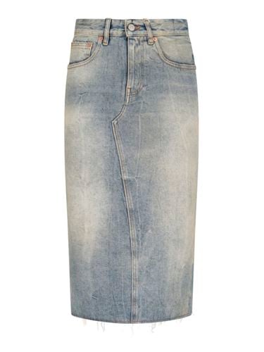 MM6 Maison Margiela Denim Skirt - MM6 Maison Margiela - Modalova