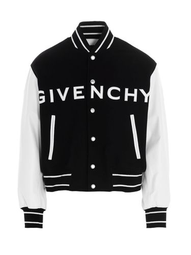 Givenchy Logo Bomber Jacket - Givenchy - Modalova