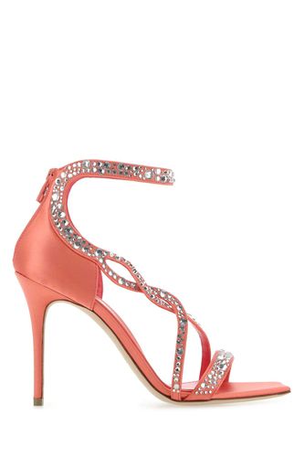 Salmon Satin Sandals - Alexander McQueen - Modalova