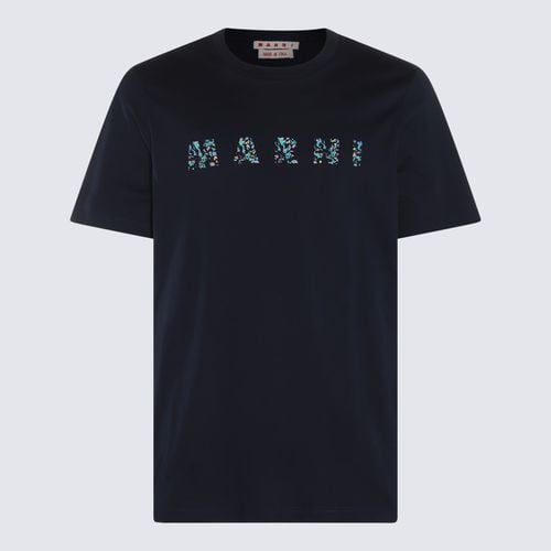 Marni Black Cotton T-shirt - Marni - Modalova
