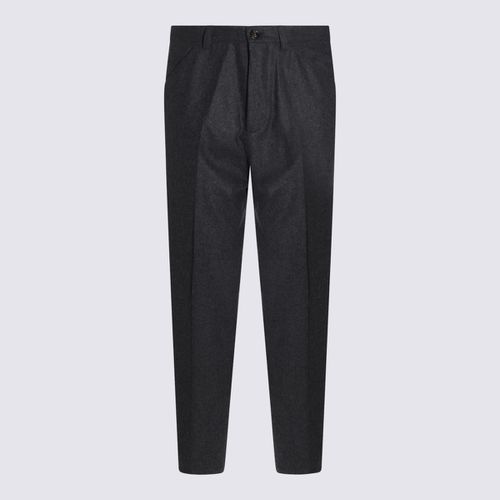 Brunello Cucinelli Grey Wool Pants - Brunello Cucinelli - Modalova