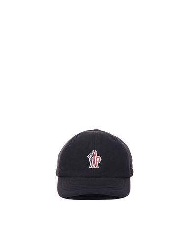 Moncler Cotton Baseball Cap - Moncler - Modalova