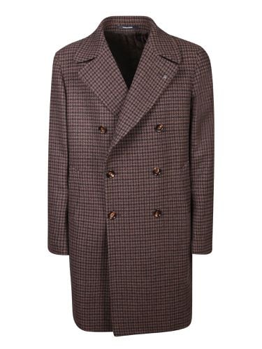 Tagliatore Martingala Brown Coat - Tagliatore - Modalova