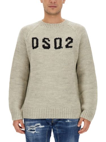 Dsquared2 Jersey With Logo - Dsquared2 - Modalova