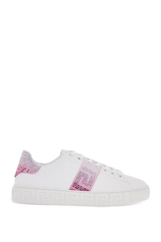 Versace greca Crystal Sneakers - Versace - Modalova