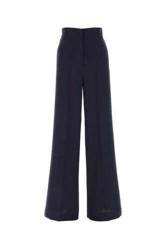 Linen Blend Wide-leg Olio Pant - Max Mara - Modalova