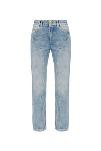 Classic Straight-leg Denim Jeans - Balmain - Modalova