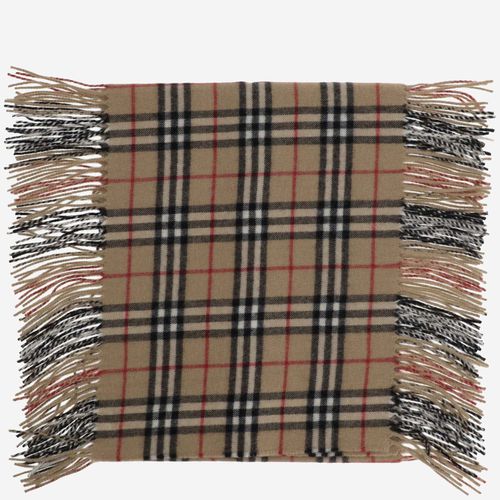 Burberry Cashmere Check Scarf - Burberry - Modalova