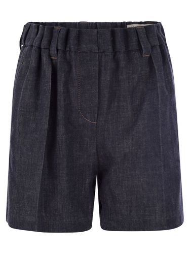 Brunello Cucinelli Denim Shorts - Brunello Cucinelli - Modalova