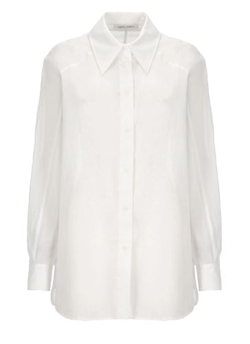 Classic Organdy Shirt - Alberta Ferretti - Modalova