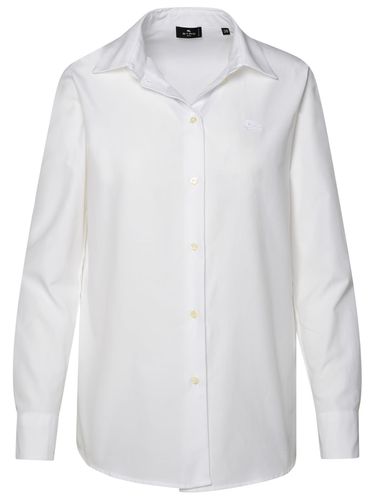 Etro White Cotton Shirt - Etro - Modalova