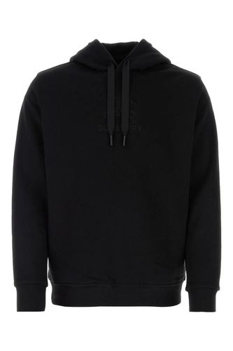 Burberry Black Cotton Sweatshirt - Burberry - Modalova