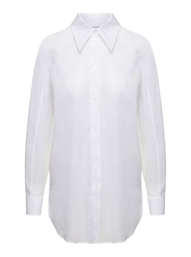 Round Hem Plain Formal Shirt - Alberta Ferretti - Modalova