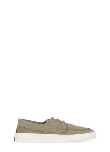 Suede Leather Lace-up Shoes - Woolrich - Modalova