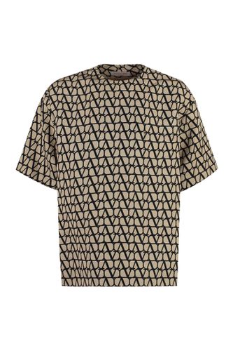 Valentino Printed Oversize T-shirt - Valentino - Modalova