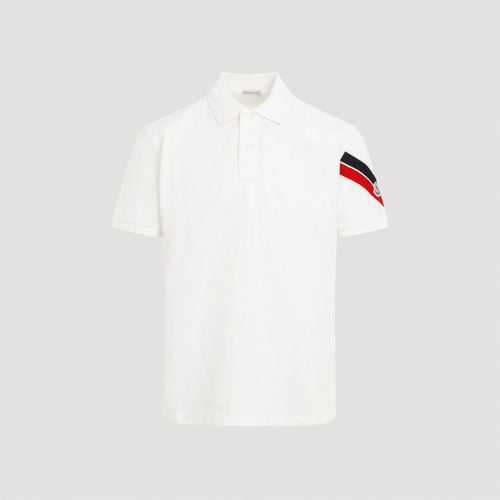 Moncler Ss Polo - Moncler - Modalova