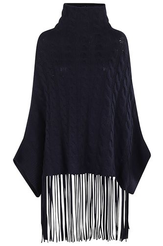 Aspesi Fringed Poncho - Aspesi - Modalova