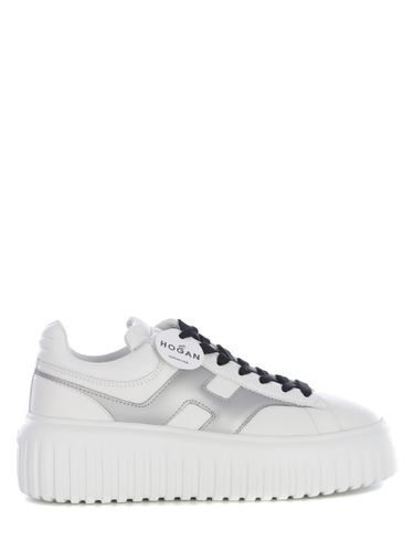 Sneakers h-stripes Made Of Leather - Hogan - Modalova