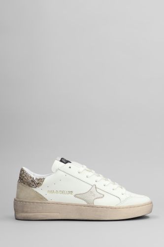 AMA-BRAND Sneakers In White Leather - AMA-BRAND - Modalova