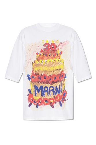 Marni T-shirt With Print - Marni - Modalova