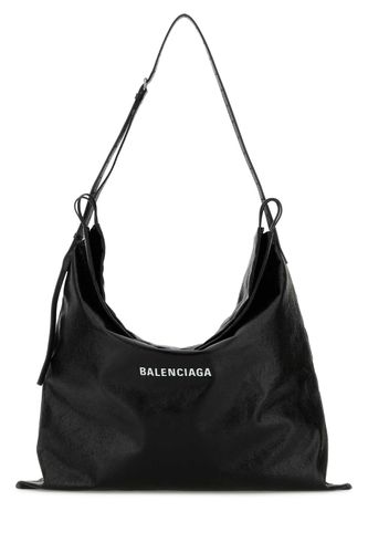 Black Leather Large Dust Shopping Bag - Balenciaga - Modalova