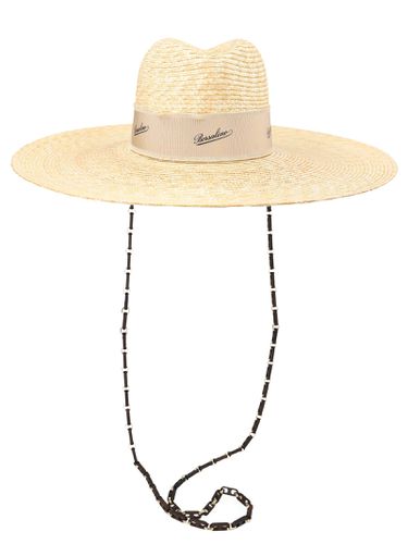 Borsalino treccia Paglia Hat - Borsalino - Modalova