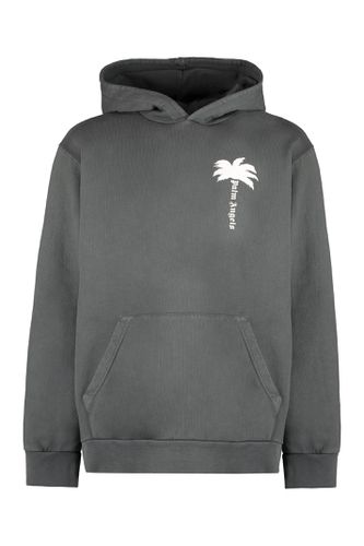 Palm Angels Cotton Hoodie - Palm Angels - Modalova