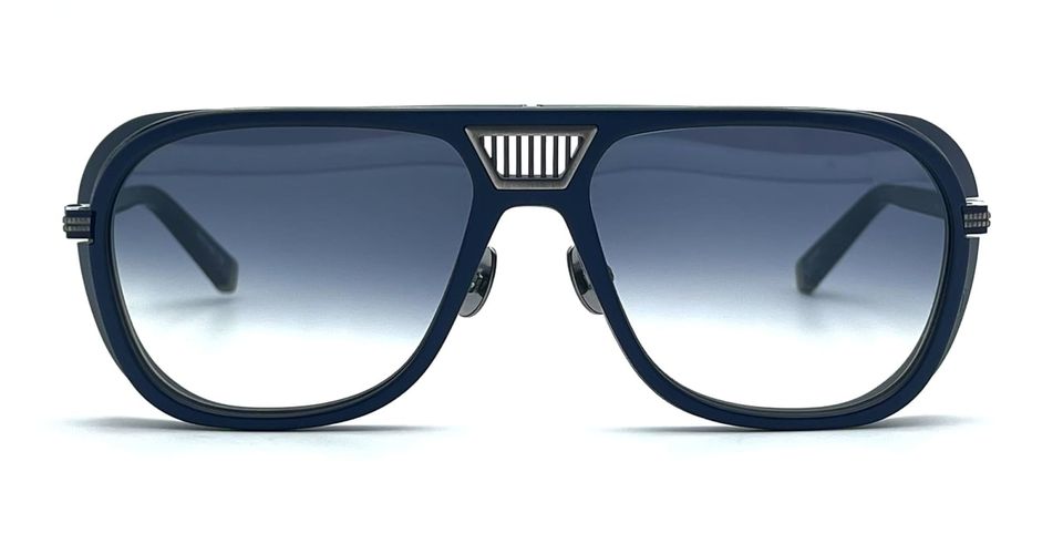 M3023 V2 - Antique Silver / Matte Navy Sunglasses - Matsuda - Modalova