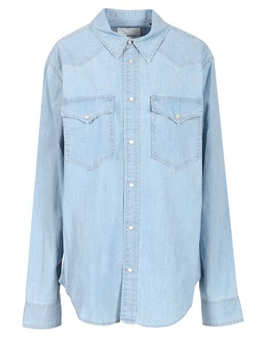 Vasco Shirt In Light Wash Denim - Isabel Marant - Modalova