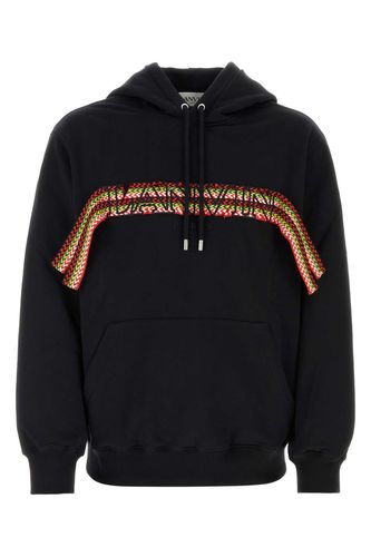 Lanvin Black Cotton Sweatshirt - Lanvin - Modalova