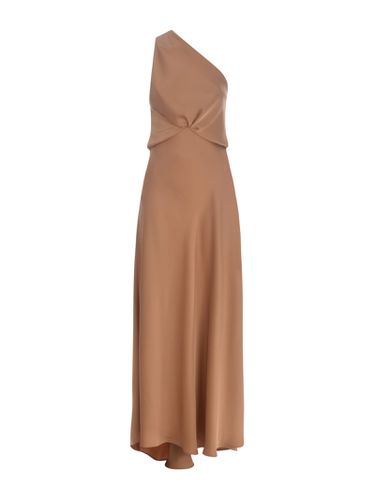 One-shoulder Dress Philosophy In Satin - Philosophy di Lorenzo Serafini - Modalova