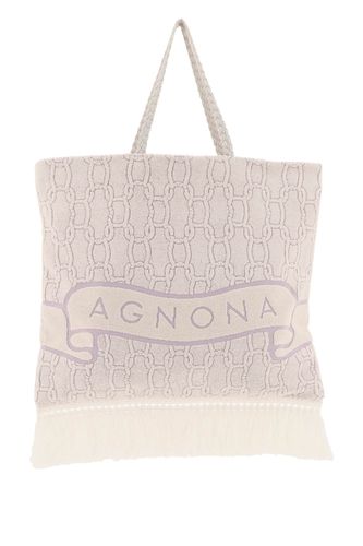 Agnona Cotton Tote Bag - Agnona - Modalova