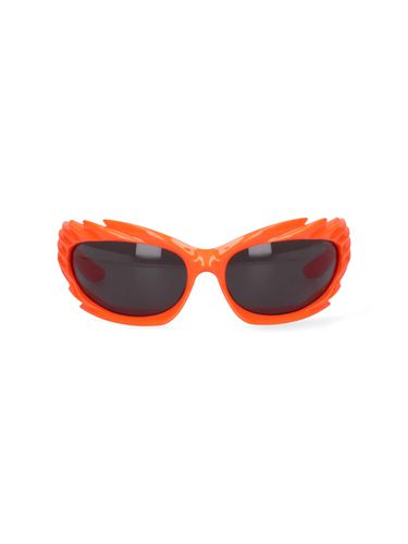 Spike Rectangle Sunglasses - Balenciaga Eyewear - Modalova