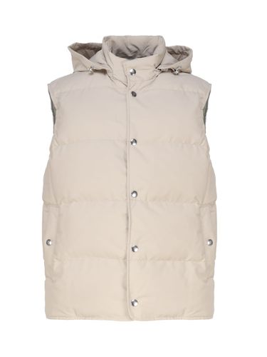 Eleventy Padded Vest With Hood - Eleventy - Modalova