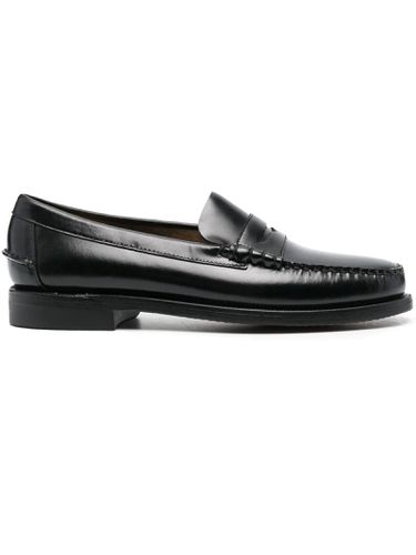 Sebago Black Leather Loafers - Sebago - Modalova