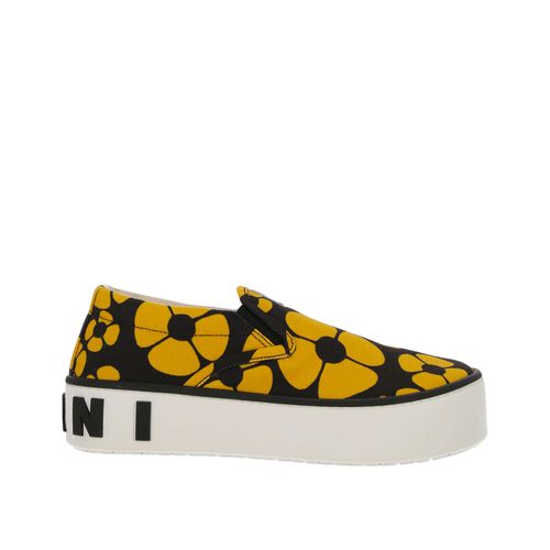 Marni Printed Slip On Sneakers - Marni - Modalova