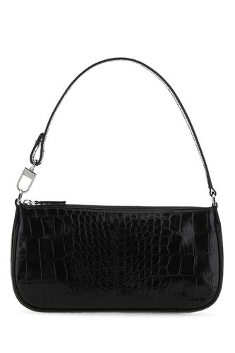 BY FAR Black Leather Rachel Handbag - BY FAR - Modalova