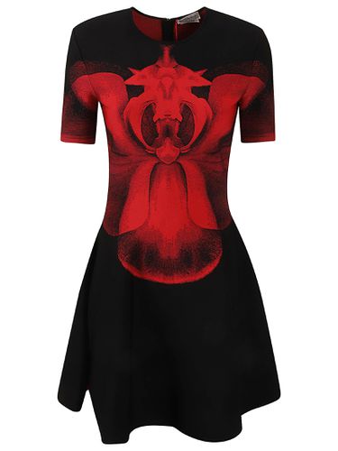 Printed Mini Dress - Alexander McQueen - Modalova