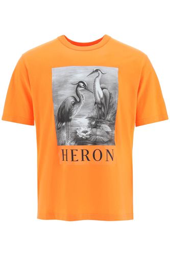 HERON PRESTON Logo T-shirt - HERON PRESTON - Modalova