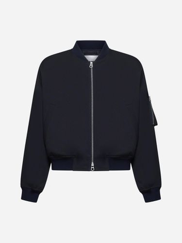 Nylon Padded Bomber Jacket - Jil Sander - Modalova