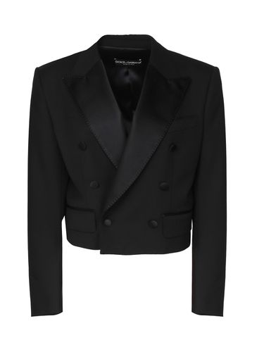 Tuxedo Double Breasted Jacket - Dolce & Gabbana - Modalova