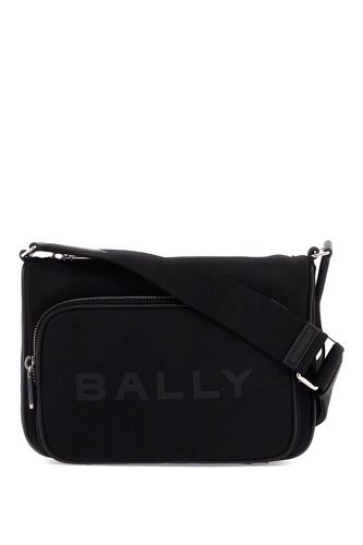 Nylon Shoulder Bag With Adjustable Strap - Bally - Modalova